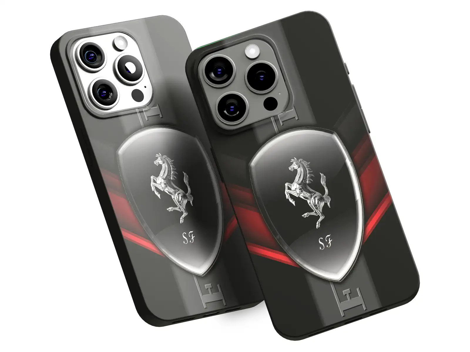 Ferrari Cover Cellulare Look Dinamico da Corsa